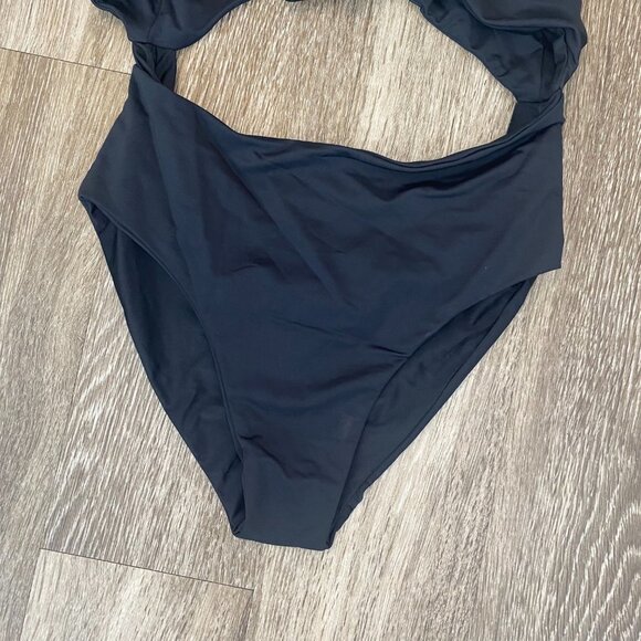 Womens NWT Swim by Lioness Pacsun Black One Piece Swimsuit - L - Picture 2 of 11